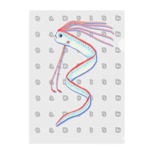 oarfish(リュウグウノツカイ)① Clear File Folder