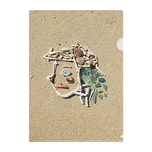 sea art Clear File Folder