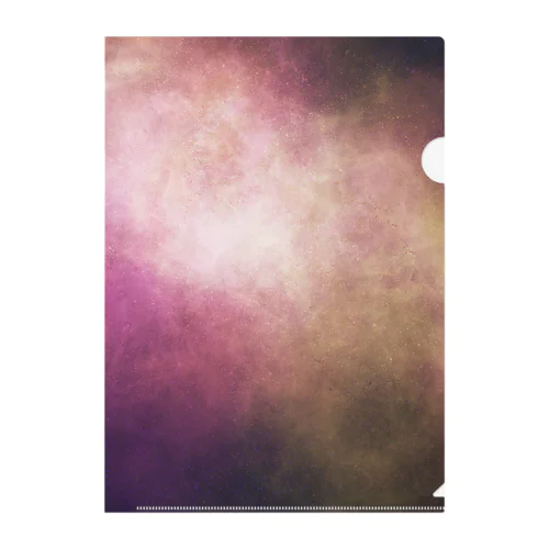 ピンクの星雲 - シリーズ・宇宙 Clear File Folder