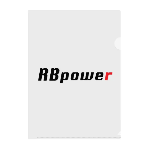 RB power Clear File Folder