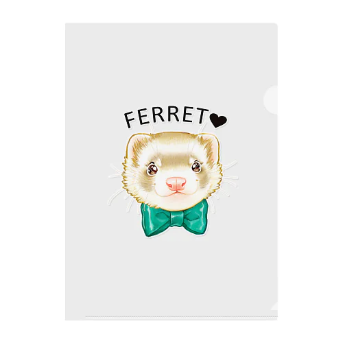 ＦＥＲＲＥＴ♥バタースコッチ Clear File Folder