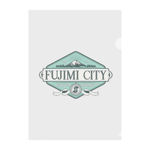 FUJIMI-CITY クリアファイル