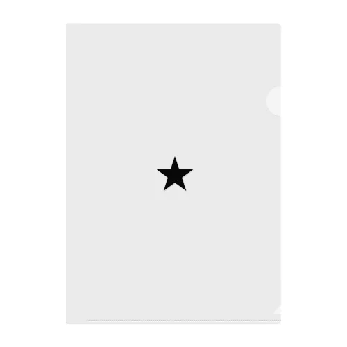 BLACK STAR クリアファイル