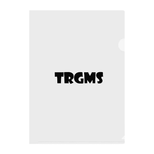 TRGMS クリアファイル