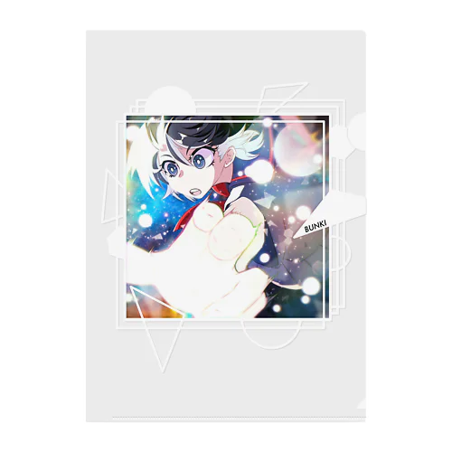 BUNKI Clear File Folder