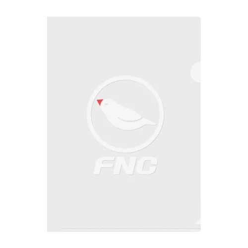 フィンチ航空ロゴ クリアファイル