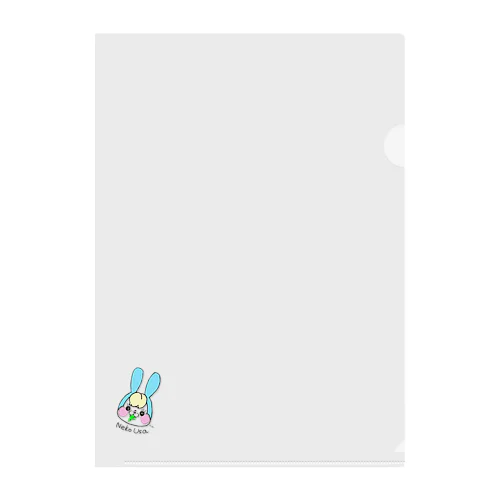 ねこうさ Clear File Folder