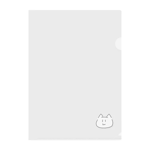 ねこのクリアファイル Clear File Folder