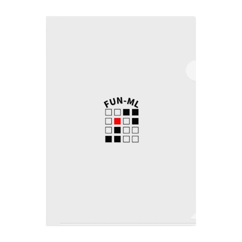 FUN-MLロゴ Clear File Folder