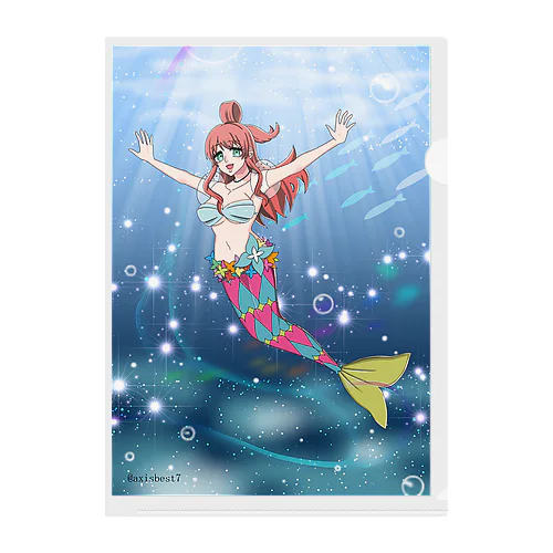 アクシスベストトゥルース「人魚姫」 Clear File Folder