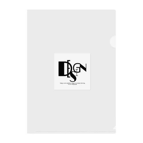 Design Clear File Folder