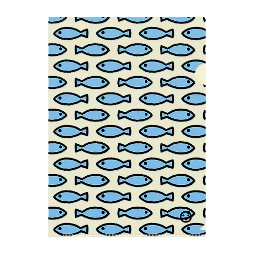 Fishes-01 Clear File Folder