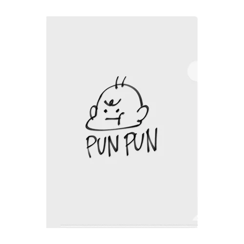 PUNPUN Clear File Folder