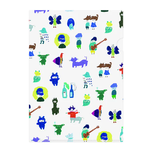 ritmos random 2 Clear File Folder