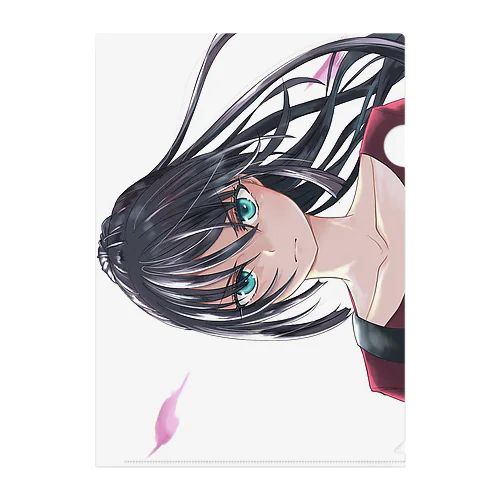 碧眼の彼女 Clear File Folder