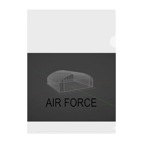 AIR FORCE Clear File Folder