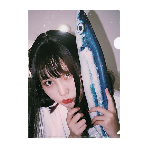 さんま女 Clear File Folder