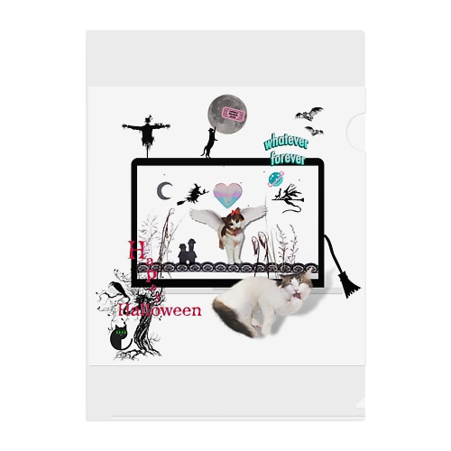 Happy Halloween #03 Clear File Folder