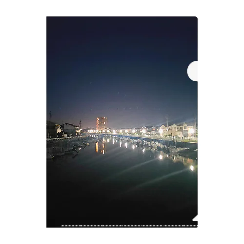 夜景 Clear File Folder