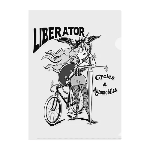 “LIBERATOR” Clear File Folder