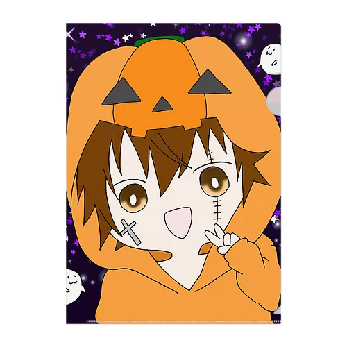 あじゅま〜ハロウィンバージョン〜 クリアファイル