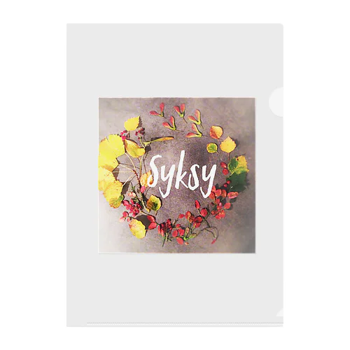 Syksy Clear File Folder