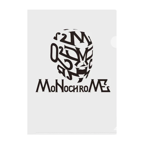 MoNochroMEマスク（黒） 클리어파일