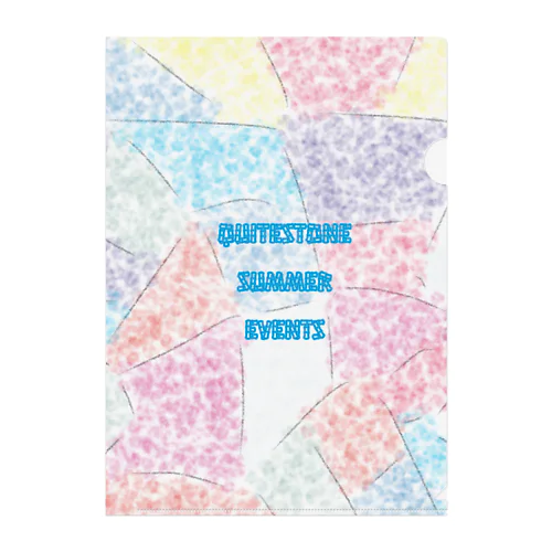 QuiteStoneSummerEvents Clear File Folder