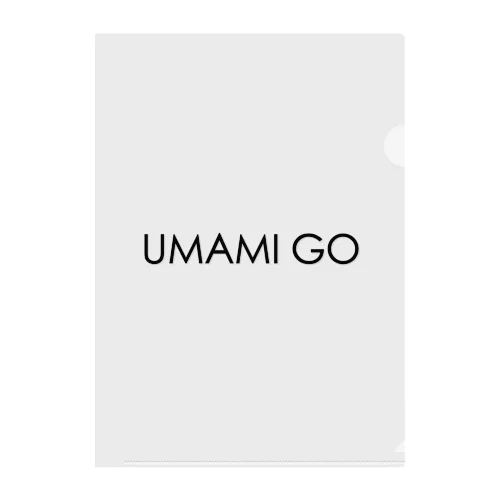 UMAMIGO シンプルロゴシリーズ Clear File Folder