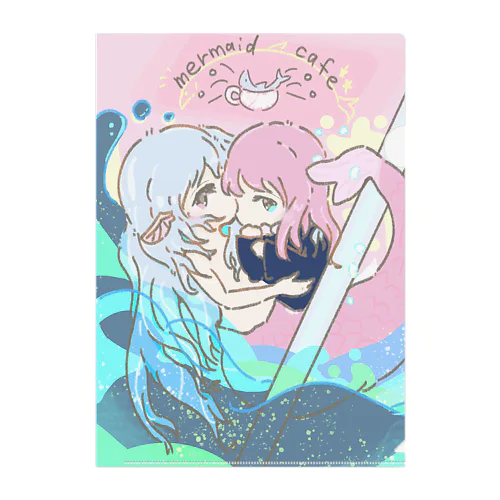 人魚百合 Clear File Folder