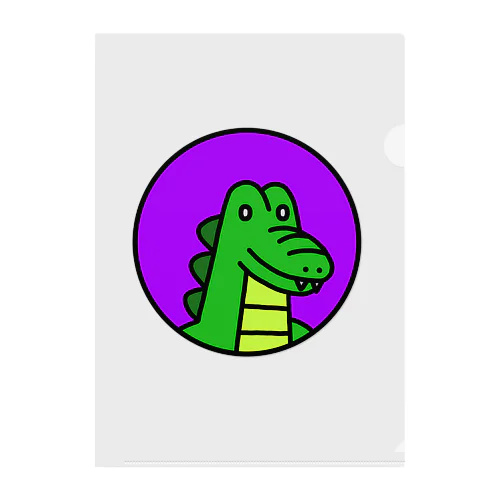 Basic Crocodile クリアファイル