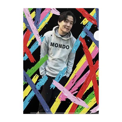 ペイントMONDO② Clear File Folder