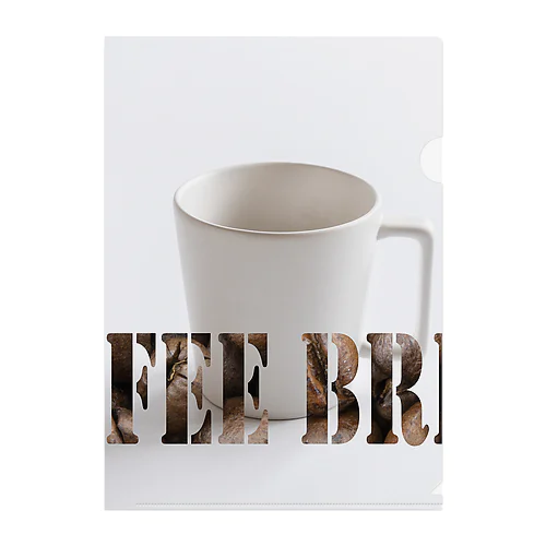 Coffee break Clear File Folder