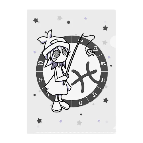 うお座 パターン1 Clear File Folder