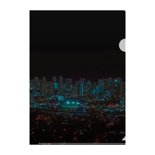 The night view. Clear File Folder