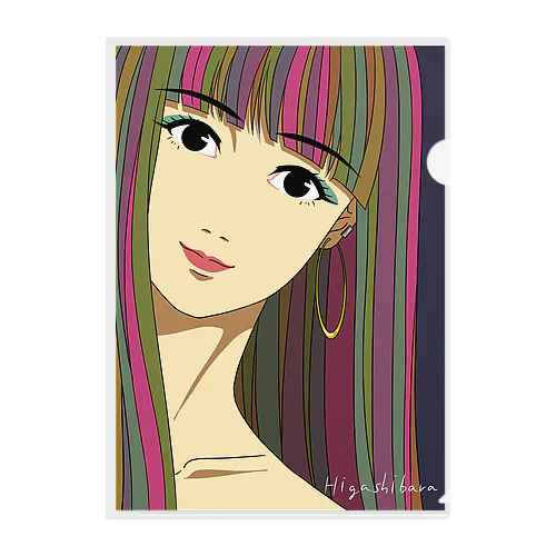 ひょっこりはん Clear File Folder