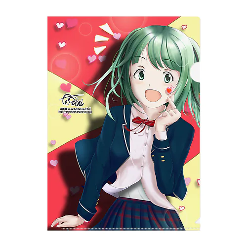 キュンポーズ Clear File Folder