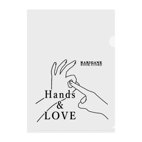 Hands&LOVEシリーズ Clear File Folder