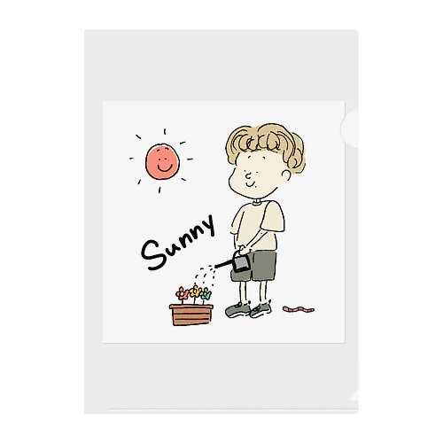 Sunny day Clear File Folder