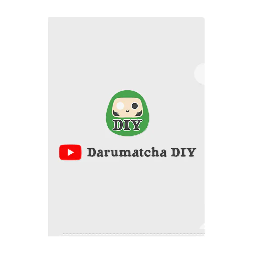 Darumatcha DIY グッズ（1000） Clear File Folder
