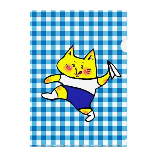 紙ひこうき飛ばして Clear File Folder