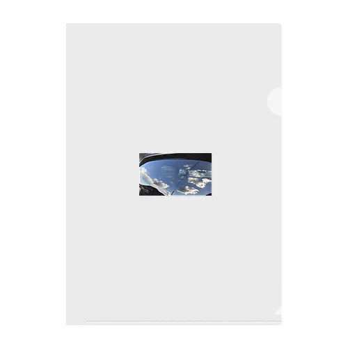 車窓に映る空 Clear File Folder