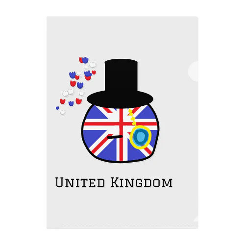 ぶりかす（United Kingdom） Clear File Folder