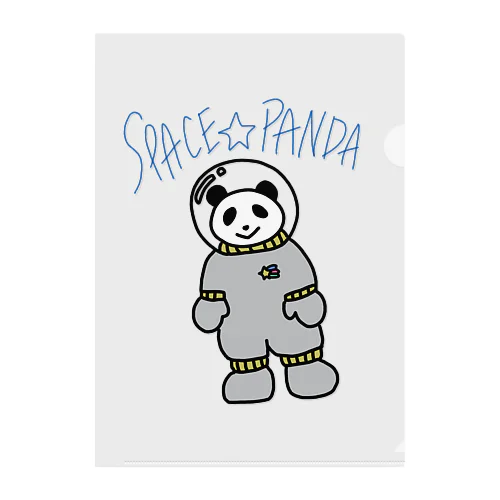スペースパンダ★宇宙パンダ SPACE PANDA CAFE クリアファイル