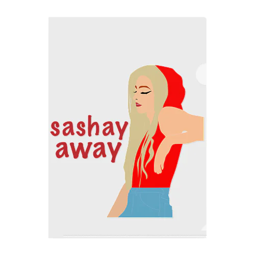 Sashay Away Clear File Folder