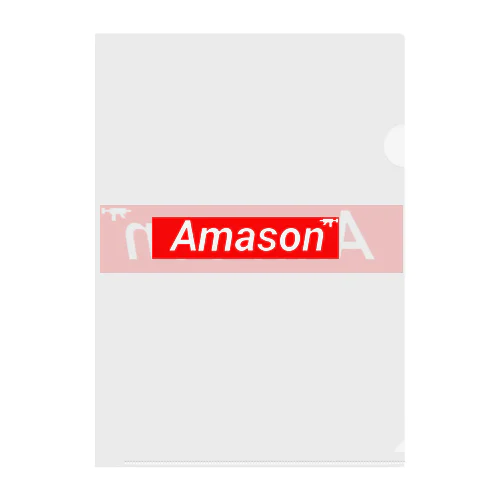[amason]  クリアファイル