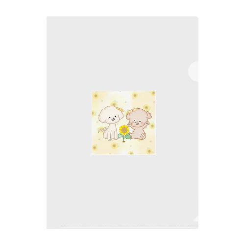 風香ちゃん 涼香ちゃん Clear File Folder