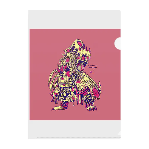 3 emoji automata 2 Clear File Folder