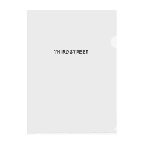 THIRDSTREET Clear File Folder