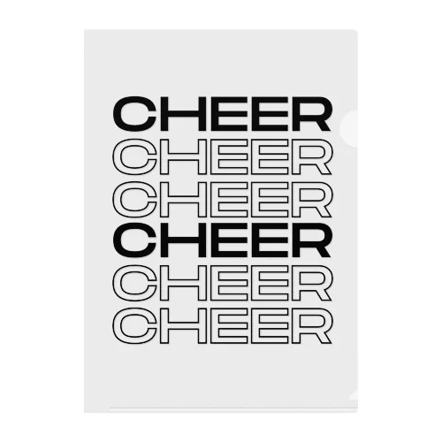 CHEER クリアファイル クリアファイル